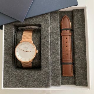 ダニエルウェリントン(Daniel Wellington)の【長月様専用】nordgreen Philosopher ローズゴールド 　(腕時計)