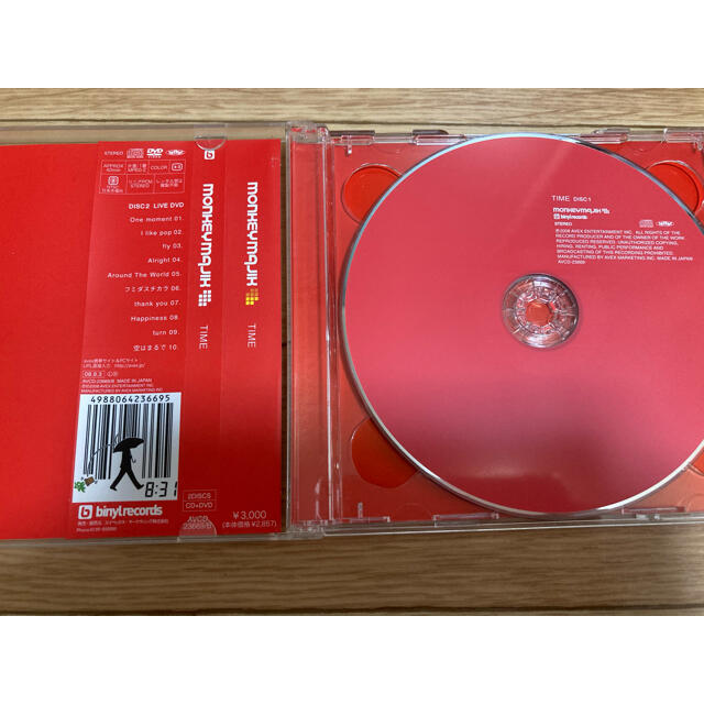 モンキーマジック　TIME エンタメ/ホビーのCD(ポップス/ロック(邦楽))の商品写真
