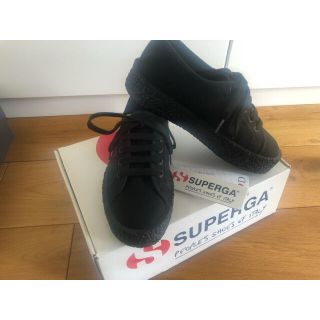 スペルガ(SUPERGA)のSUPERGA スニーカー　2750   オールブラック　35 (スニーカー)