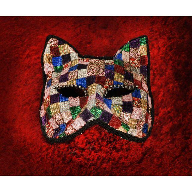 ベネチアンマスク Offerta 58 Mosaico Klimt Gatto