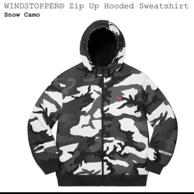 supreme windstopper zip up hooded