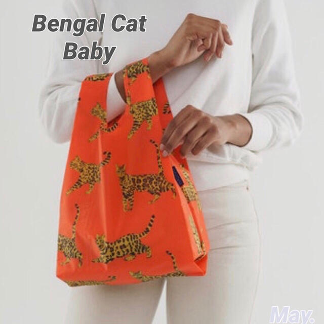 Ron Herman(ロンハーマン)の【BAGGU】ベンガル キャット ベビー Bengal Cat Baby バグー レディースのバッグ(エコバッグ)の商品写真