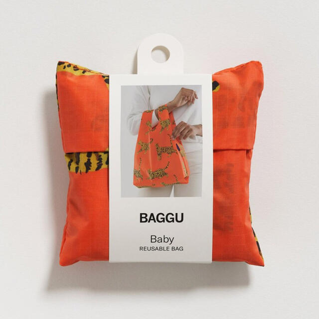 Ron Herman(ロンハーマン)の【BAGGU】ベンガル キャット ベビー Bengal Cat Baby バグー レディースのバッグ(エコバッグ)の商品写真