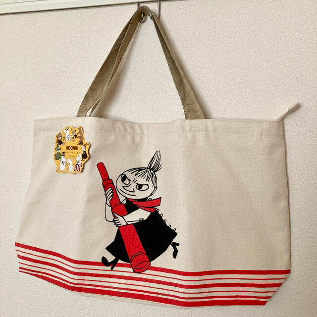 【新品】Moomin ムーミン／ビッグトートバッグ レディースのバッグ(トートバッグ)の商品写真