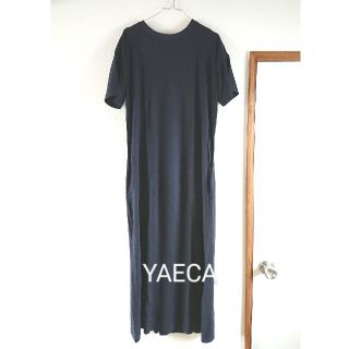 ヤエカ(YAECA)のYAECA カットソーワンピース(ロングワンピース/マキシワンピース)