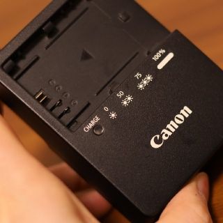 キヤノン(Canon)のキヤノンCANON純正 LC-E6バッテリーチャージャー(その他)