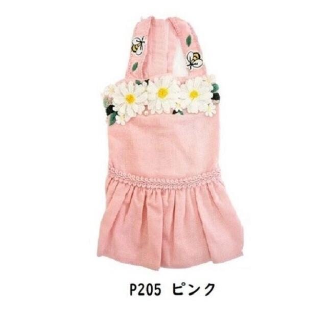 SALE30%off P205 ワンピース トップス ドッグウェア 春 花 犬服