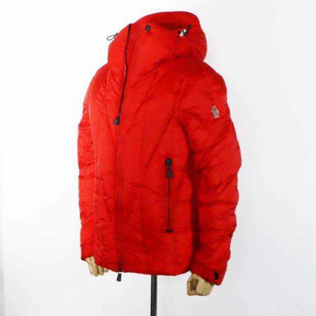 ％OFF モンクレール MONCLER 美品   MONCLER GRENOBLE 赤 ダウン