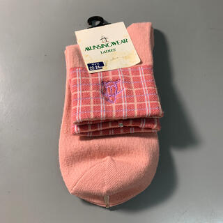 マンシングウェア(Munsingwear)のマンシングウェア 靴下 ピンク色(ソックス)