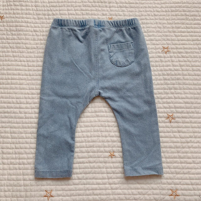 ZARA KIDS(ザラキッズ)のZARA mini デニム レギンス 74 キッズ/ベビー/マタニティのベビー服(~85cm)(パンツ)の商品写真