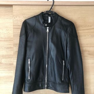 ザラ(ZARA)の【USED】ZARA MAN ライダースジャケット(ライダースジャケット)