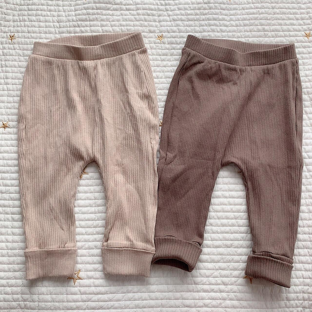 ZARA KIDS(ザラキッズ)のZARA mini ホームウェア リブレギンス 74 キッズ/ベビー/マタニティのベビー服(~85cm)(パンツ)の商品写真