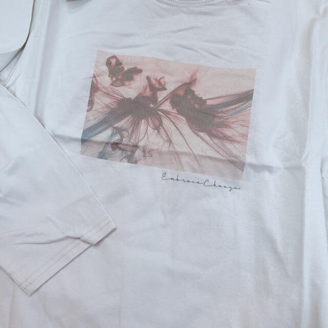 fifth(フィフス)のグラフィックプリント長袖Tシャツ レディースのトップス(Tシャツ(長袖/七分))の商品写真