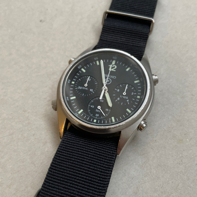 【激安大特価!】 RAF SEIKO - SEIKO Gen1 7A28-7120 クロノグラフ 英国空軍 腕時計(アナログ) 【激安大特価!】 RAF SEIKO - SEIKO Gen1 7A28-7120 クロノグラフ 英国空軍 腕時計(アナログ)