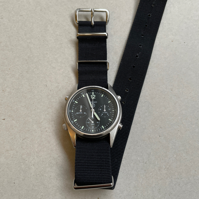 SEIKO(セイコー)のSEIKO RAF Gen1 英国空軍 クロノグラフ 7A28-7120 メンズの時計(腕時計(アナログ))の商品写真