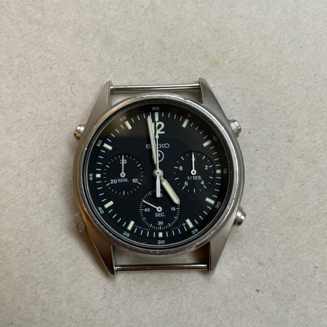 SEIKO(セイコー)のSEIKO RAF Gen1 英国空軍 クロノグラフ 7A28-7120 メンズの時計(腕時計(アナログ))の商品写真