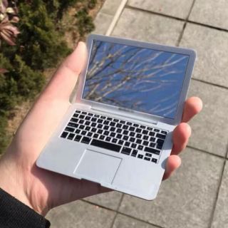 ユニフ(UNIF)の【激レア】 MacBook ミニ ミラー コンパクト コンパクトミラー(ミラー)