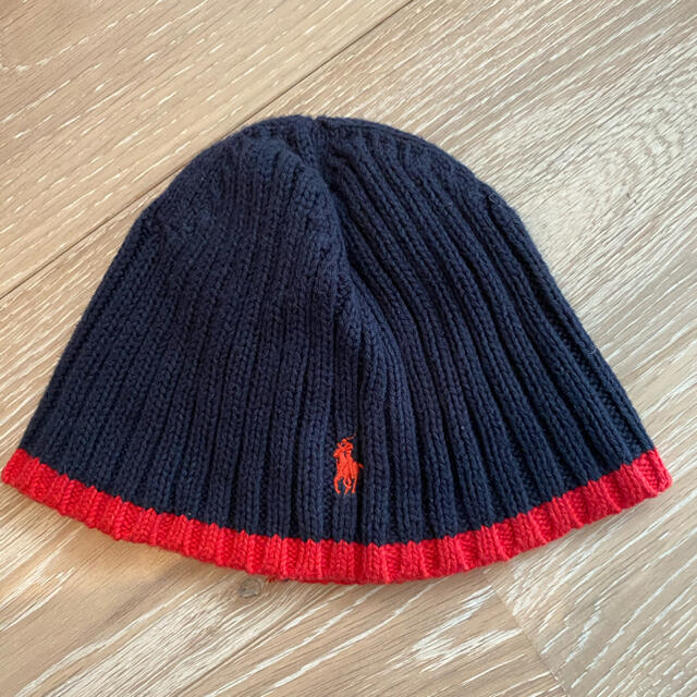 POLO RALPH LAUREN(ポロラルフローレン)のポロラルフローレン、ニット帽子、子供用 キッズ/ベビー/マタニティのこども用ファッション小物(帽子)の商品写真