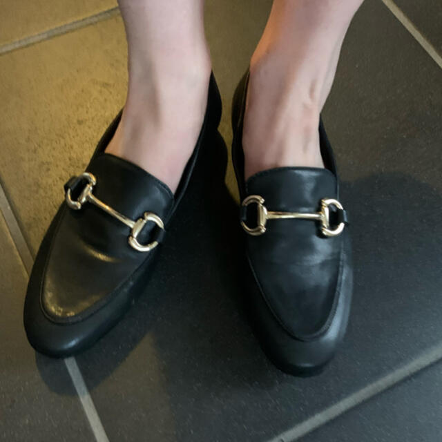 H&M(エイチアンドエム)のスリッポン　ローファー レディースの靴/シューズ(ローファー/革靴)の商品写真