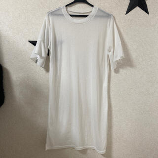ディーホリック(dholic)の新品 韓国購入 白ロングTシャツ(Tシャツ(半袖/袖なし))