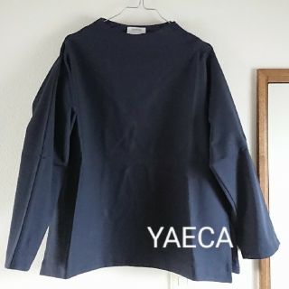 ヤエカ(YAECA)のYAECA CONTEMPO ジャージ素材 ボトルネックシャツ(カットソー(長袖/七分))