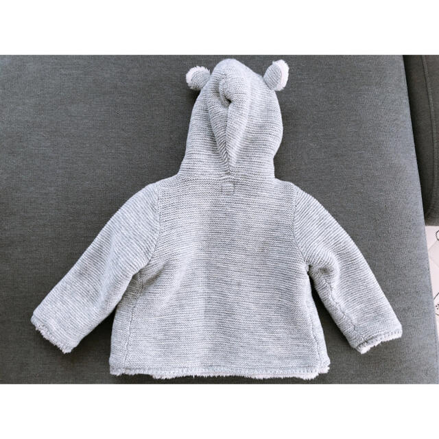 babyGAP(ベビーギャップ)のベビーギャップ　クマみみアウター キッズ/ベビー/マタニティのベビー服(~85cm)(ジャケット/コート)の商品写真