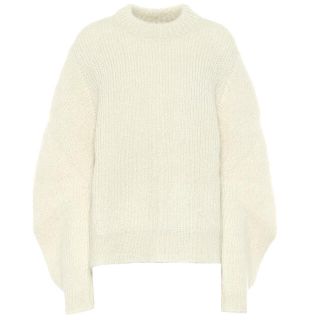 ジルサンダー(Jil Sander)の新品　JIL SANDER  モヘアブレンドセーター　M(ニット/セーター)