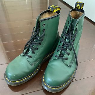 ドクターマーチン(Dr.Martens)のDr.Martens 8ホールブーツ グリーン(ブーツ)