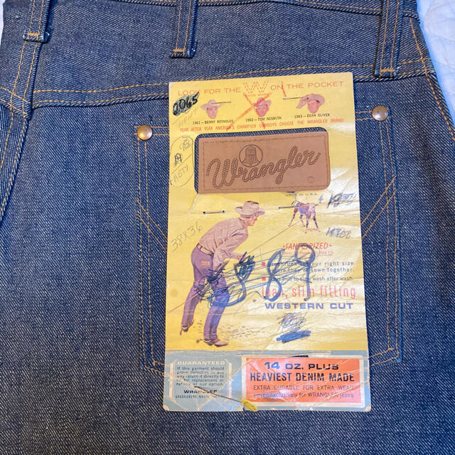 Wrangler(ラングラー)のVINTAGE  WRANGLER 11 MWZ メンズのパンツ(デニム/ジーンズ)の商品写真