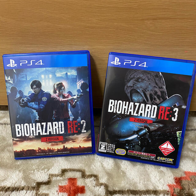 Ps4 バイオハザード　RE2とRE3のセット