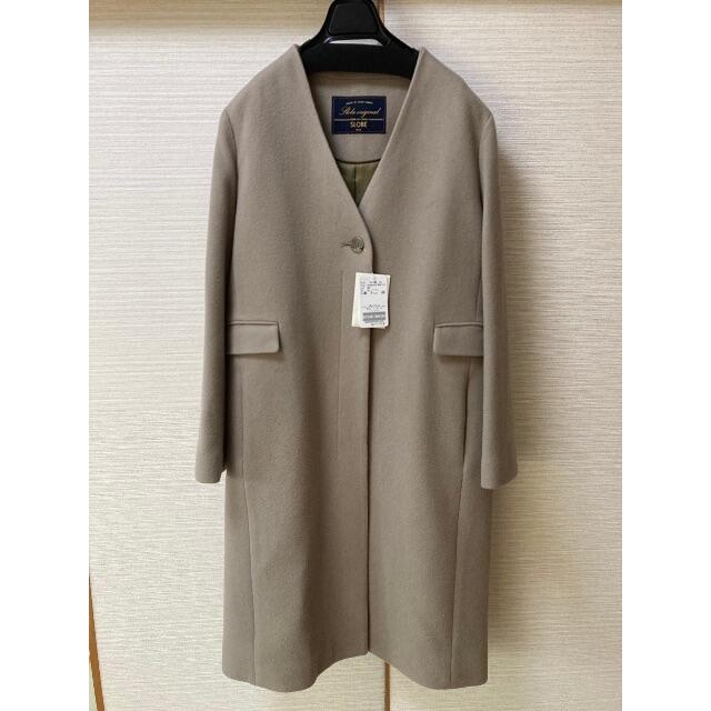 SLOBE IENA - お値下げ致しました!◇ Vネックノーカラーコート◇の