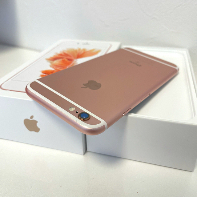 値下げ中！　iPhone6s 本体 SIMフリー 64GB 美品　ローズゴールド 5