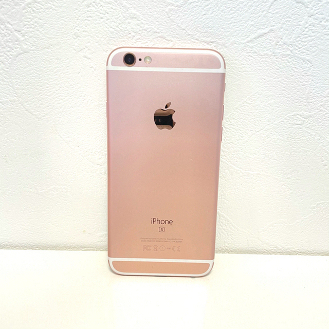 値下げ中！　iPhone6s 本体 SIMフリー 64GB 美品　ローズゴールド