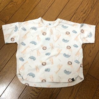 フタフタ(futafuta)の【新品未使用】バースデイ フタフタ futafuta アニマル柄 トップス 90(Tシャツ/カットソー)