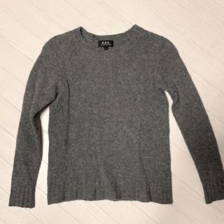 アーペーセー(A.P.C)のアーペーセーA.P.C. グレー ウール セーター ニットS(ニット/セーター)