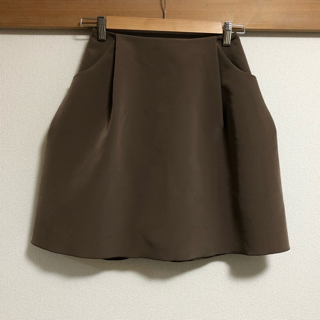 FOXEY(フォクシー)の美品 フォクシー FOXEY NEWYORK スカート イリプスフレア 38 S レディースのスカート(ひざ丈スカート)の商品写真