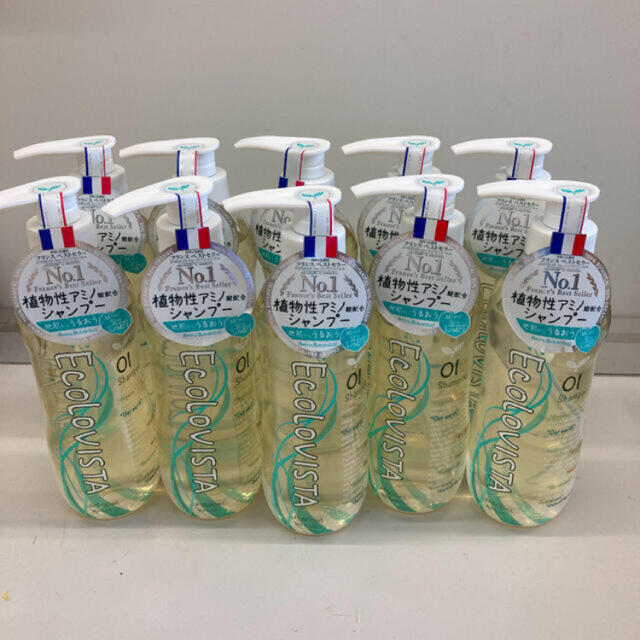 新品10本セット エコロヴィスタ モイストスパ シャンプー 500ml