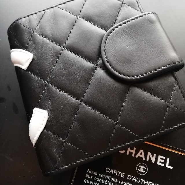 確認用ページ/CHANELカンボンライン折財布 【第1位獲得!】 48000円