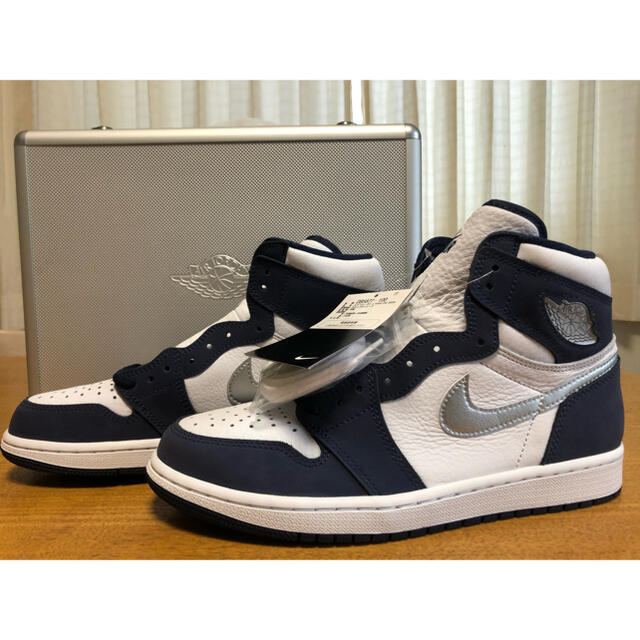 メール便送料無料対応可】 NIKE - NAVY MIDNIGHT 1 JORDAN NIKE 2020足