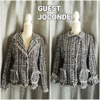 ラピーヌ(LAPINE)の大変美品　GUEST JOCONDE 　日本製　2way コットンジャケット(テーラードジャケット)