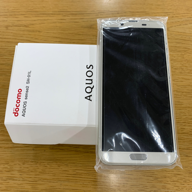 新品 docom AQUOS sense2 SH-01L ゴールド SIMフリー