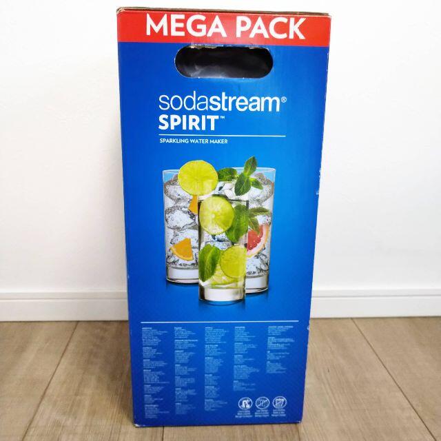 【新品】sodastream SPIRIT MEGA PACK／ソーダストリーム