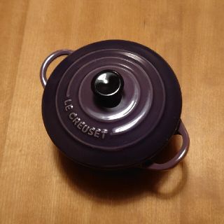 ルクルーゼ(LE CREUSET)のmo様♡ルクルーゼ　ミニココット　ディープパープル(食器)