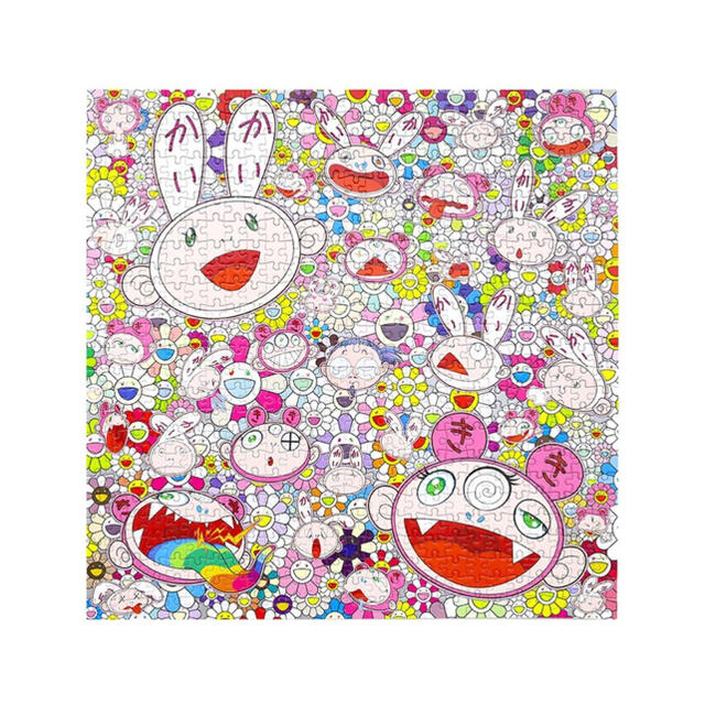 【新品】Kaikai & Kiki & FLOWERS　パズル　4個セット