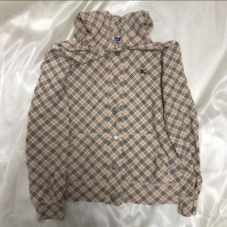 バーバリーブルーレーベル(BURBERRY BLUE LABEL)のバーバリー　ブルーレーベル　パーカー　38サイズ(パーカー)