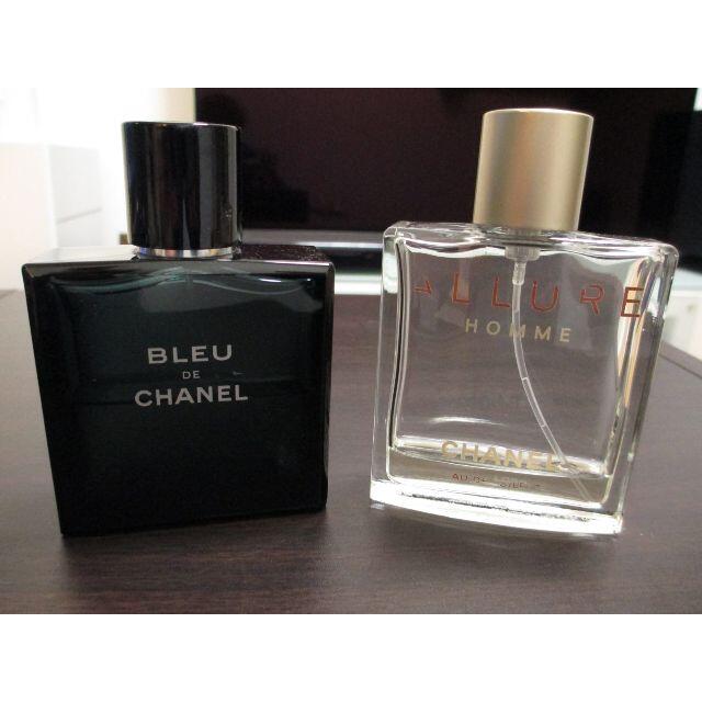 CHANEL(シャネル)のシャネル2本セットBLEU DE CHANEL＋ALLURE HOMME50ml コスメ/美容の香水(ユニセックス)の商品写真