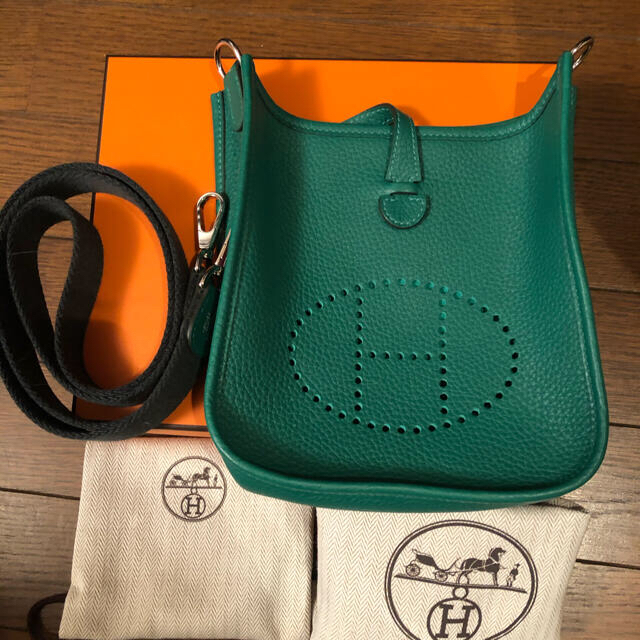 【HERMES】 エブリンtpm☆エルメスオレンジ☆美品