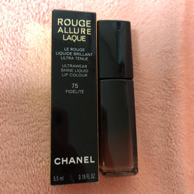 CHANEL(シャネル)のCHANEL ルージュアリュールラック 75 フィデリテ シャネル リップ コスメ/美容のベースメイク/化粧品(口紅)の商品写真