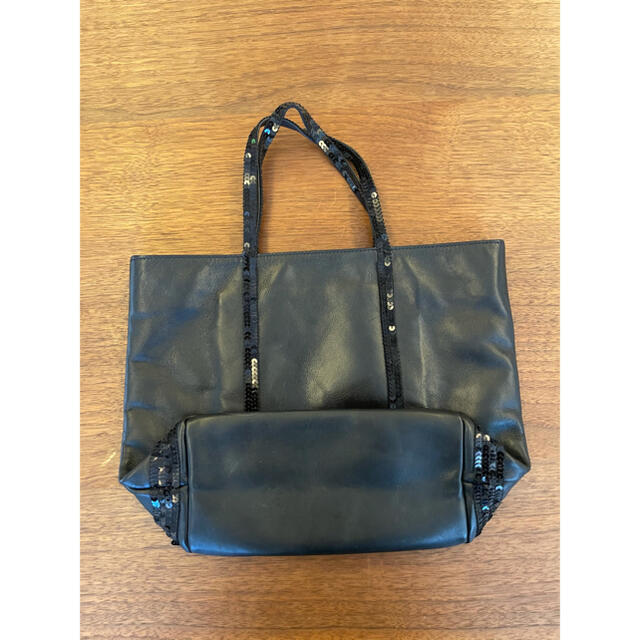 vanessabruno(ヴァネッサブリューノ)のvanessabruno tote トートバッグ　ブラック レディースのバッグ(トートバッグ)の商品写真