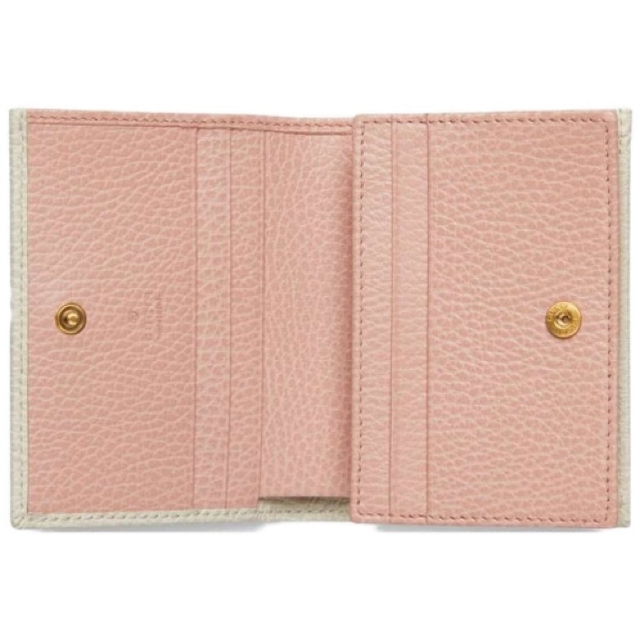 Gucci(グッチ)の♡新品未使用♡GUCCI GGマーモントリボン　コンパクト財布 レディースのファッション小物(財布)の商品写真